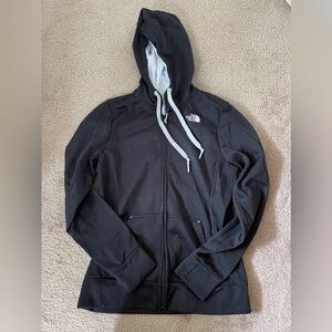 North Face zip up hoodie